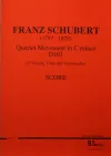 Schubert quartet score - cover